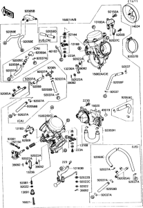 VN1500 Carburetor(1 / 3)