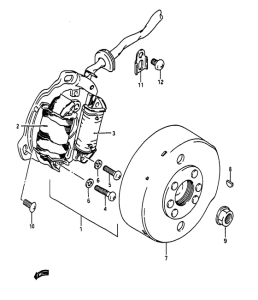 RG50 Зажигание