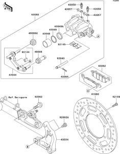  Задний тормоз