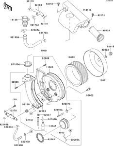 VN800 Воздушный фильтр