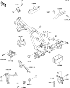 EX250 Electro bracket