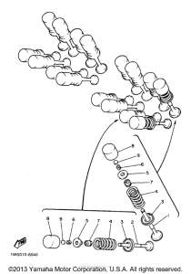 FZR600RJ Клапана