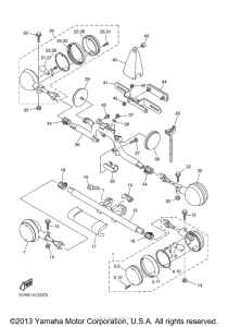 XVS11ATXCR Поворотники