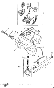 YQ50 Топливный бак