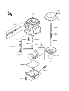 ZL400 Карбюратор в разборе