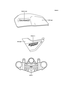 ZR400 Наклейки