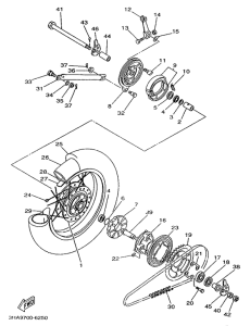 AG100 Переднее колесо