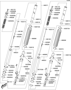  Передняя вилка