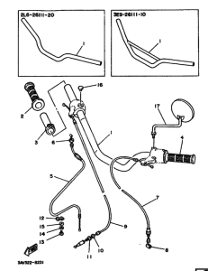 FS1 Рулевой рычаг и кабель