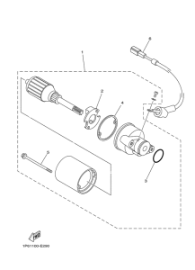 TTR50E Стартер