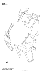 VZR1800Z Frame Head Cover (Vzr1800L4 E28)