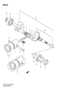 UG110 Вал коленчатый