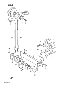 RG125 Клапан выхлопа