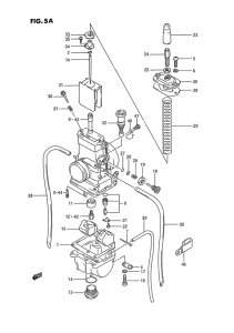 RM80 Carburetor assy