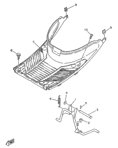 YA50R Base reposapies