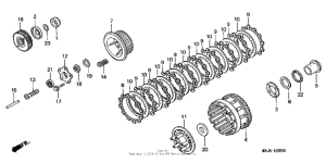 ST1100 Сцепление