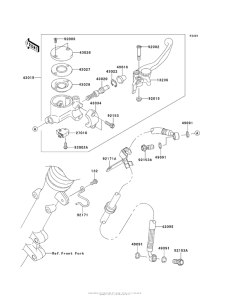 EJ800 Главный тормозной цилиндр