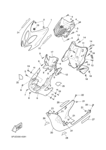 YQ50L Ветровое стекло