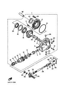 XV400 Приводной вал