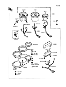 KR250 Спидометр