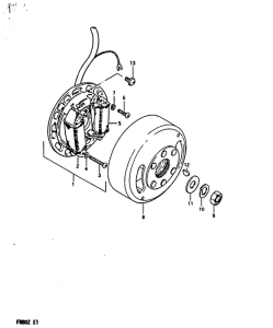 FR80 Зажигание