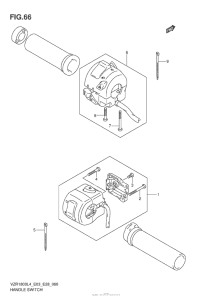 VZR1800Z Handle Switch (Vzr1800L4 E03)