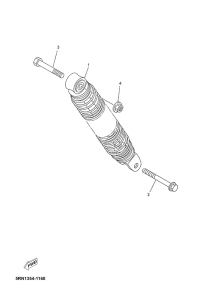 YN100 Задняя подвеска