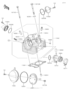  Головка цилиндров