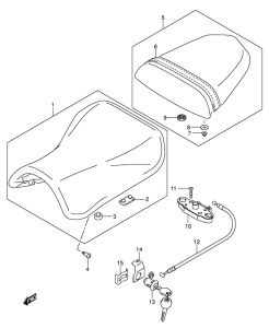 GSX-R600U2 Пружина