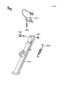 KL600 Подножка