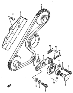 DR750 Balancer chain