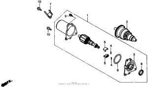 SB50P Стартер