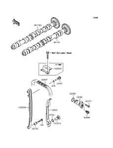 ZR1000 Распредвал