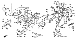 GL1500SE Зажита двигателя