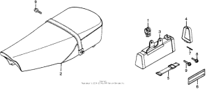 XL350 Сиденье