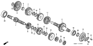 CA125 Трансмиссия