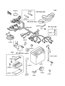 ZR400 Электрика