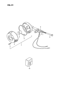 PV50 Поворотники