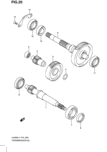 UH200 Трансмиссия
