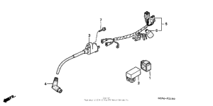XR70R Жгут проводов