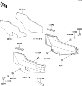 ZG1000 Боковые обтекатели
