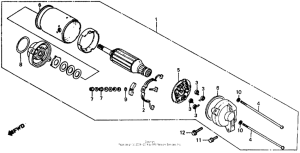 VF500F Стартер