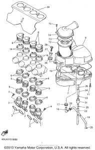 XJ600SG Впускная система