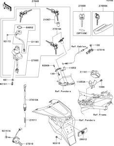 ZR1000 Ignition switch(a3h)