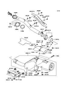 KL650 Глушитель