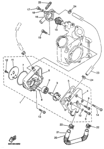 YP125 Водяной насос