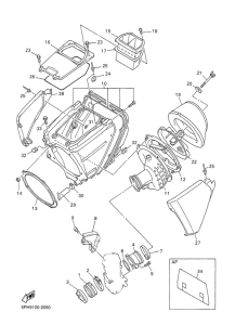 WR250F Впускная система