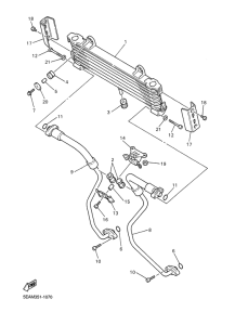 XJR1300SP Масляный картер