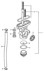 TS50 Топливный кран