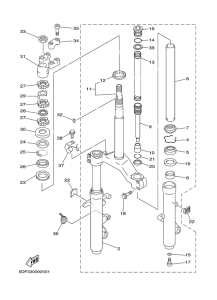 YP250D Управление